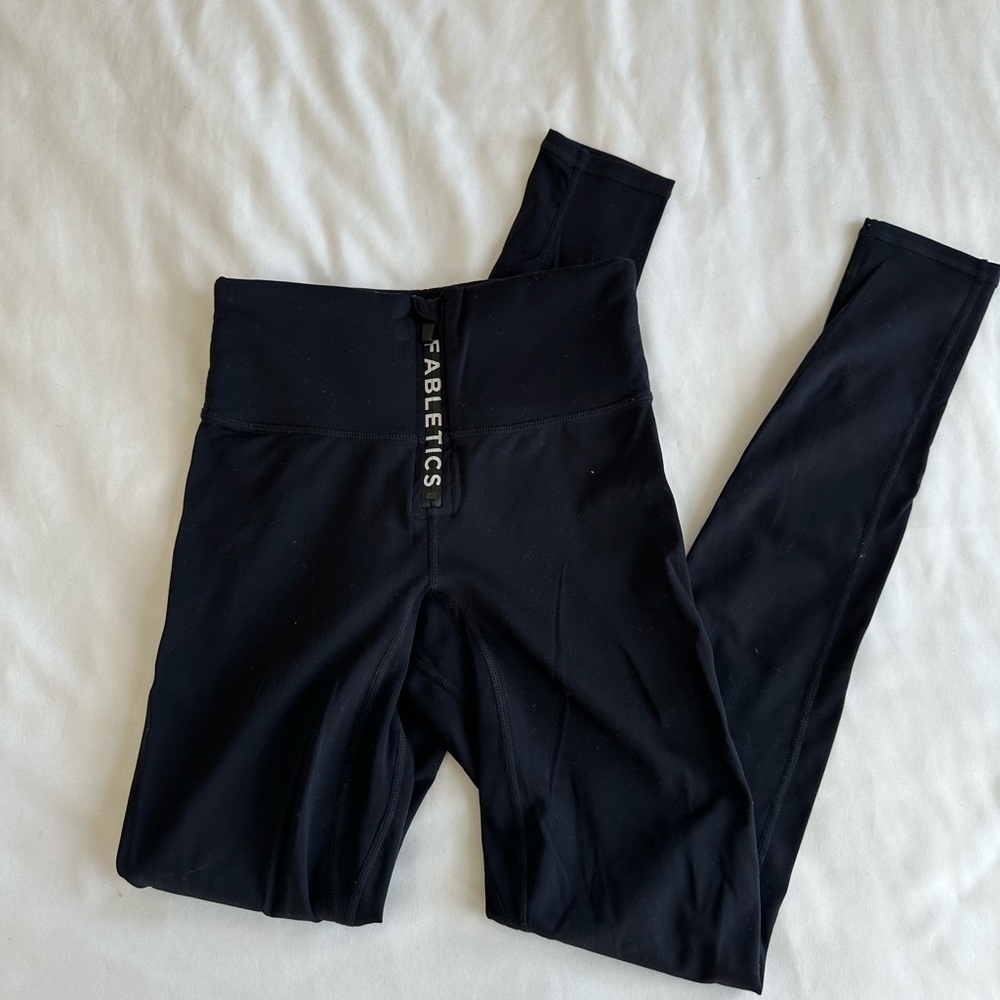 Fabletics Black High-Waisted Leggings